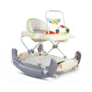 Premergator sun baby pisicuta 021 cu functie de balansoar - green grey  edeedib01.021.1.11