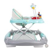 Premergator sun baby pisicuta 021 cu functie de balansoar - turquoise grey edeedib01.021.1.9