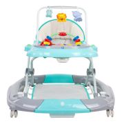 Premergator sun baby pisicuta 021 cu functie de balansoar - turquoise grey edeedib01.021.1.9
