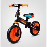 Bicicleta cu sau fara pedale si roti ajutatoare sun baby molto 014 orange edeedij02.014.1.3