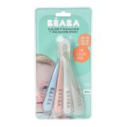 Set 4 lingurite ergonomice silicon - Eucalyptus ERFB913465