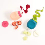 Set BabySqueez 2 in 1 si Recipient Squeez - Albastru ERFB912624