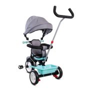 Tricicleta cu sezut reversibil sun baby 017 fresh 360 - turquoise grey edeedij01.017.1.3