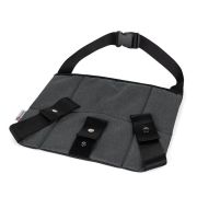 Petite&Mars - Deviator centura siguranta pentru gravide Beltley, Grey BYN852992