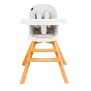 Scaun de masa 3 in 1 Juju Eat&Twist, Gri JUJJU1021-Grey