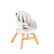 Scaun de masa 3 in 1 Juju Eat&Twist, Gri JUJJU1021-Grey