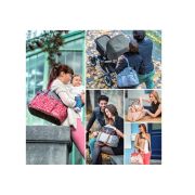 Babymoov-A043562 Geanta Multifunctionala New Style Taupe - BBBA043562