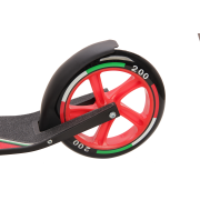 Trotienta pliabila Ferrari Junior cu roti 200 mm, neagra FUNKFXA70BL