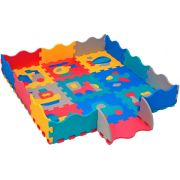 Puzzle burete pentru copii Globo Vitamina G 9 piese Eva cu margini - SOLGL05341