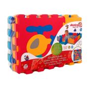 Puzzle burete pentru copii Globo Vitamina G 9 piese Eva cu margini - SOLGL05341