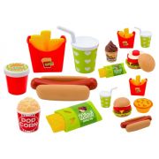 Set Fast Food Globo pentru copii din plastic - SOLGL39567