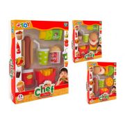 Set Fast Food Globo pentru copii din plastic - SOLGL39567