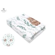 MimiNu - Cearceaf cu elastic, 120X60 cm, Lulu Natural BYN6426972005005