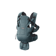 BabyBjorn - Marsupiu anatomic Move, Verde Salvie 3D Mesh BSAFE099038E1