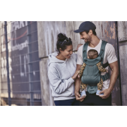BabyBjorn - Marsupiu anatomic Move, Verde Salvie 3D Mesh BSAFE099038E1