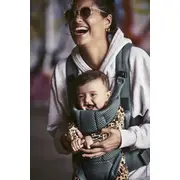 BabyBjorn - Marsupiu anatomic Move, Verde Salvie 3D Mesh BSAFE099038E1