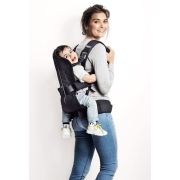 BabyBjorn - Marsupiu anatomic One, cu pozitii multiple de purtare Denim grey, Bumbac BSAFE098094E1