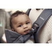 BabyBjorn - Marsupiu anatomic One, cu pozitii multiple de purtare Denim grey, Bumbac BSAFE098094E1