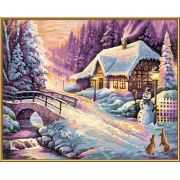 KIT PICTURA PE NUMERE SCHIPPER IARNA VIV609130504