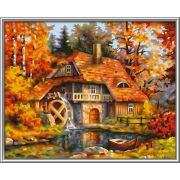 KIT PICTURA PE NUMERE SCHIPPER MOARA VECHE TOAMNA VIV609240799