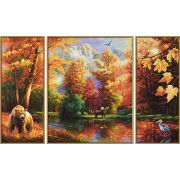 KIT PICTURA PE NUMERE SCHIPPER O VARA INDIANA, 3 TABLOURI VIV609260650