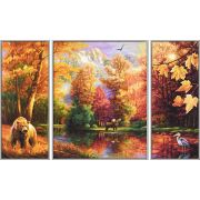 KIT PICTURA PE NUMERE SCHIPPER O VARA INDIANA, 3 TABLOURI VIV609260650