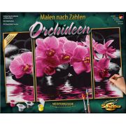 KIT PICTURA PE NUMERE SCHIPPER ORHIDEE, 3 TABLOURI VIV609260603
