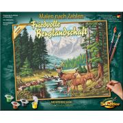 KIT PICTURA PE NUMERE SCHIPPER PEISAJ MONTAN VIV609130344