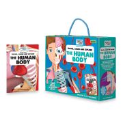 Cunoaste si exploreaza -  puzzle corpul uman (200 piese)