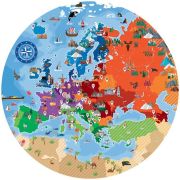 Cunoaste si exploreaza - puzzle europa (210 piese)
