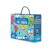 Cunoaste si exploreaza - puzzle planeta pamant (205 piese)