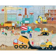 Puzzle (30 piese) cu carte - vehicule