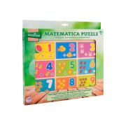 Puzzle din lemn Globo cu numere pentru copii - SOLGL37700