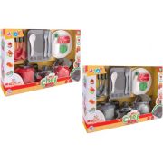 Set plita bucatarie Globo cu diverse accesorii 19 piese - SOLGL39812
