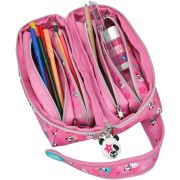 Borseta cu 4 penare echipate Panda Top Model Depesche PT10777 BBJPT10777_Roz
