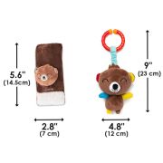 Protectii centuri Soft Wraps cu jucarie Ursulet ERFD60159