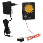 Set trenulet electric montan Mehano T112 cu locomotiva si patru vagoane si sina - SOLMEHT112