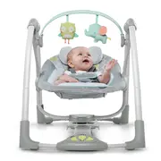 Ingenuity - Leagan portabil Swing 'n Go Portable Swing&trade; - Hugs & Hoots&trade; BBB10247