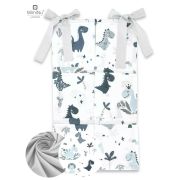 MimiNu - Organizator pentru patut, 6 compartimente, Dino Granat BYN6426972005135