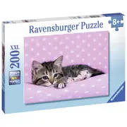 PUZZLE PISICUTA PE PATURA, 200 PIESE - ARTRVSPC12824