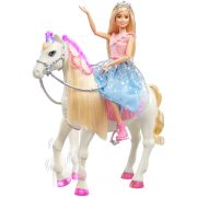 Papusa Barbie Princess Adventure si calul ei magic - 4AKGML79