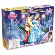 Puzzle de colorat maxi - Cenusareasa la bal (35 piese) EDULS46546