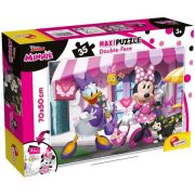 Puzzle de colorat maxi - Minnie si Daisy la cumparaturi (35 piese) EDULS74136