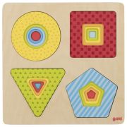 Puzzle stratificat Forme geometrice - OKEGOKI57705