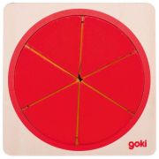 Puzzle stratificat Fractiile - OKEGOKI57737