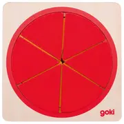 Puzzle stratificat Fractiile - OKEGOKI57737