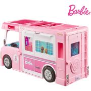 BARBIE 3IN1 RULOTA DE VIS SUPER ACCESORIZATA CU 60 DE PIESE VIVMTGHL93