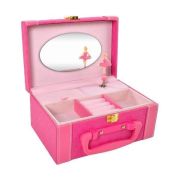 Cutie bijuterii muzicala cu balerina Iso Trade MY17459 BBJMY17459_Roz
