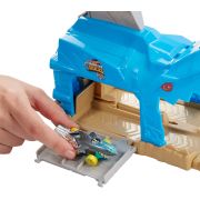 HOT WHEELS LANSATOR MONSTER TRUCK RECHINUL CU DOUA MASINUTE VIVMTGKY01_GKY03