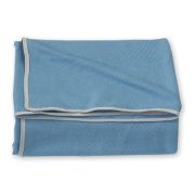 Paturica Pentru Copii Tricotata Din Bumbac, Pure Albastru 110x72 Cm, Amy Pjb80757